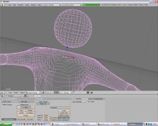 Screenshot från Blender